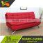 Modern Home Furniture Fabric Double Cushions Sofa Cum Bed Designs