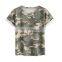 Кастомные коротко Sleeve Camouflage футболки высокого качества с карманом для мужчин