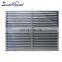 Superhouse Easy operation metal door large glass louvered windows at the wholesale price