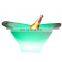 Customized Logo Bar KTV Champagne Beer KTV/ Nightclub Party rechargeable luxury plastic Modern Home LED Glowing LED Ice Bucket