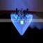 LED light plastic ice bucket PE unbreakable material LED red wine holder led ice buckets