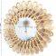 Hot Sale Plaited Rattan Innovative Art Decoration Makeup Mirror Dressing Bathroom Wall Hanging Mirrors made in Vietnam