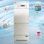 Refrigeration on the top and freezing on the bottom of the refrigeration integrated cabinet