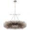 Nordic hot selling metal brass chandelier for bedroom living room dining room lighting brass luxury modern chandelier