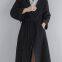Double-sided cashmere coat for women in long style, 2025new model, high-end feeling, over-knee loose woolen tweed coat for women