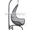 Good Supplier Outdoor Furniture PE Rattan Hanging Chair Single Seat Swing Chair Quality Choice