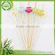 Top level high quality stylish bamboo twist fruit picks