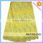 Mitaloo Yellow Swiss Voile Organza Lace African Eyelet Lace for Wedding Dress MOG0195