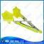 Superior User-friend Kitchen Nylon Tong with Stainless Steel Handle