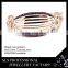 2015 Turkish new style 925 silver bangle colorful zircon with rose gold plated bangles jewelry SLS jewelry bangle