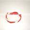Novetly Eco-friendly Rubber Bracelet Red Cross Silicone Wristband