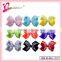 Baby ribbon bow hair jewelry fancy tie clip from Chinese factory