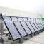 100L CE certificate 1.5KW electric booster vitreous enamel water tank flat plate split balcony pressurized solar water heater