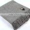 ALPACA WOOL BLANKET - NATURAL COLORS