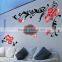 3d three-dimensional crystal wall stickers/acrylic flower wall sticker/room decor 3d wall stickers