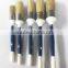 round bristle paint brush art brush with long wooden handle