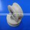 Wholesale power transmission parts cnc machined pa66 nylon6 nylon66 Oil Nylon pulley sheave(white)