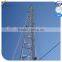 Galvanized guyed wifi telecommunication towers
