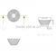 37.2mm reflectors paint led plastic reflective cup for GU10 spotlight