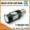 1156 ba15s bau15s 1157 bay15d T20 3157 2835 27W high power LED bulb