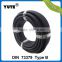 din73379 3/8" aging resistant cotton overbraided rubber fuel pipe