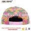 fashion custom flat brim snapback 6 panel cap and hat
