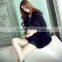 2015 women's fur fox fur vest / medium-long outerwear blue fox fur vest