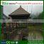 Public garden gazebo pavilion made by eco-friendly WPC material