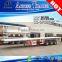 20ft .40ft.container carrier 3 axles platform 30t-90t capacity semitrailer