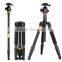 Q666 Extendable Digital Camera Tripod, Portable Aluminum Camera Tripod With Universal Head