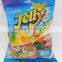 delicious fruit jelly candy in bag packing