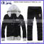 Men's knit tracksuit, men's knitted sportswear, men's terry hoodie and pants set