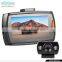 G30B car camera dvr recorder dual lens 2.7 inch 1080P FHD Car DVR Dashcam 140 Degree Wide Angle Lens with Rear View Camera
