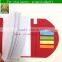 Spiral sticky Note book with flags