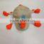 Animal children's baseball cap with toy