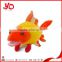 China YangZhou ICTI factory Customized soft rainbow fish plush toy