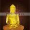 Bright Buddha Lazurite Colored Glaze Buddhism Decoration