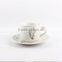 Factory Wholesale Bone China Cup and Saucer Flower Pot Cup and Saucer