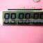 single line 6 digit 7 segment lcd display,zebra/pin lcd display module