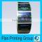 Roll Label holographic Sticker, Cheap Custom Hologram Sticker, Decorative holographic Sticker