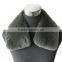 Factory Direct Men Real Rex Rabbit Fur Collar For Winter Coat Down Coat