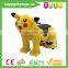 HI CE Hot sale plush electric coin operated horse toys for sale