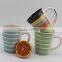 stoneware hand painting fine stoneware 12OZ / 350ml mug, stoneware coffee mugs