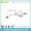 Thunderbolt Port Mini DisplayPort DP to VGA Adapter with Audio Output