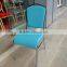 high quality stacking wedding iron plate banquet chair for hotel