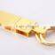 Golden color metal keychain with ring and pen,cigarette holder in box for gift