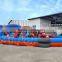 2016 Outdoor inflatable giant speedyway Go Kart race track for sale