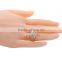 NEW fashion lovely Multilayer inlay crystal Adjustable ring for Women Gift