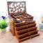 Antique cheap wood jewelry display box