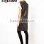 Women Stylish Slim short black cheap Leather sex bandage long Dress